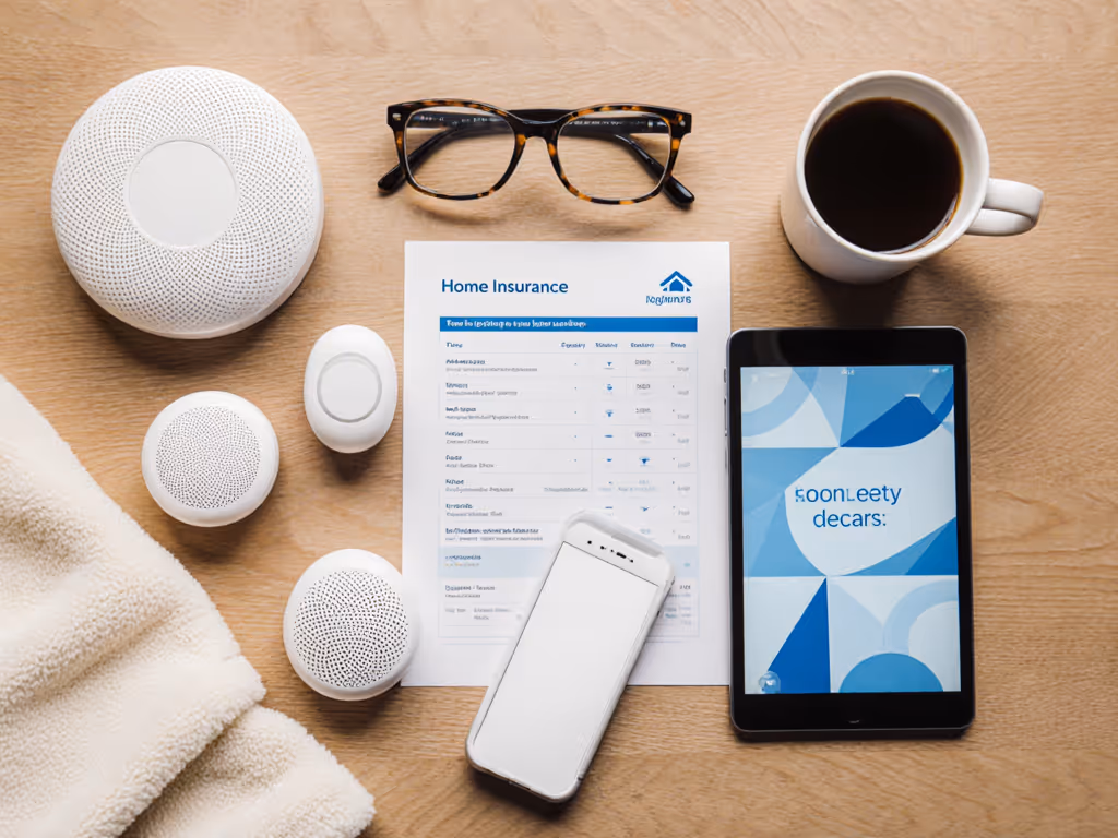baby_monitor_and_home_insurance_documents_on_table