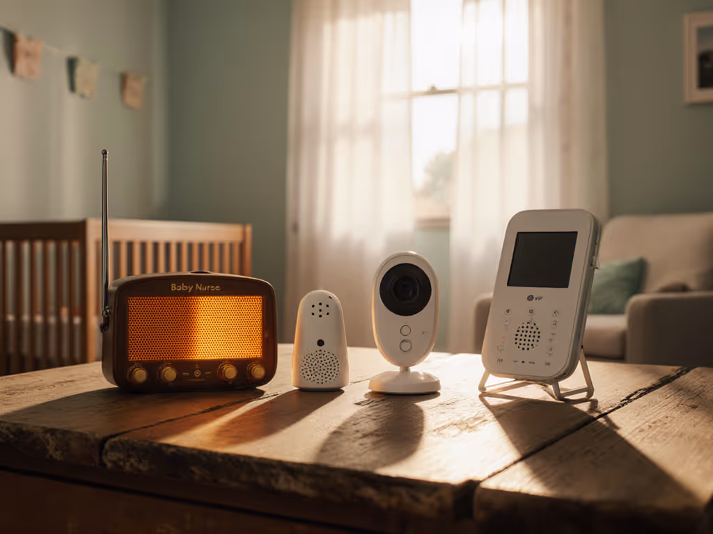 Baby Monitor Tech Evolution: From Radio Nurse to AI
