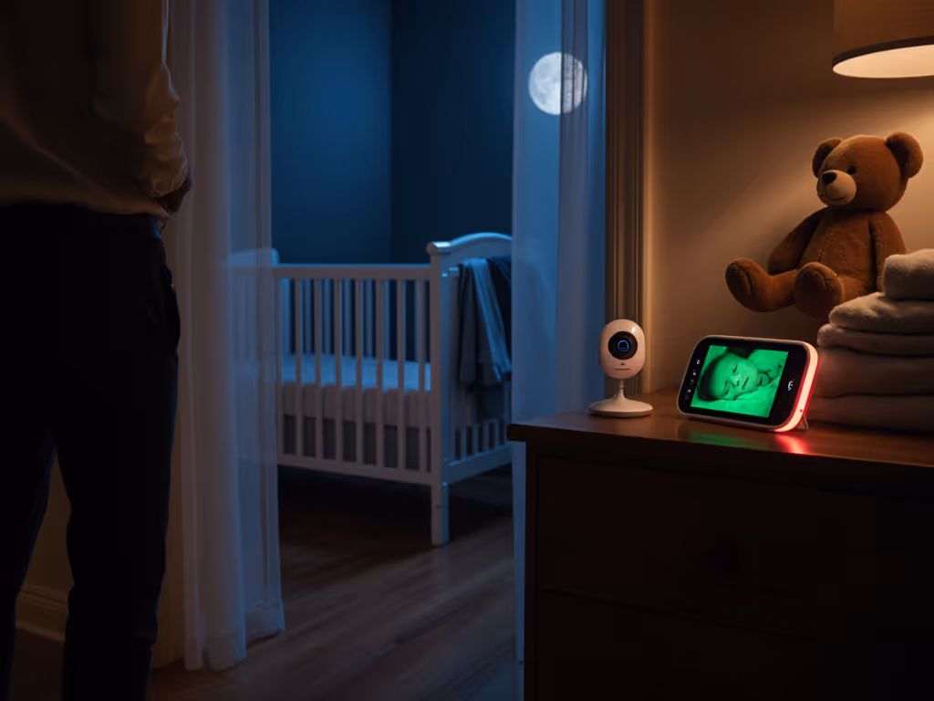 Baby Monitor Night Vision: See Breathing in Total Dark